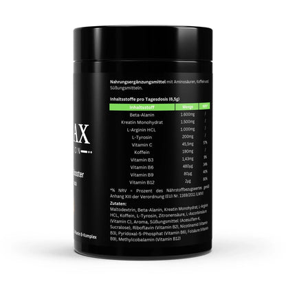 ⚡ Pre-Workout Booster – Ябълка – 520 g - urmax