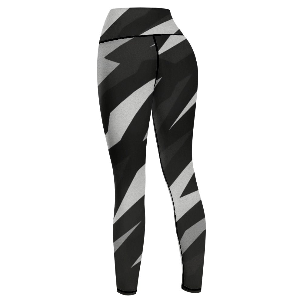 Shadow Motion Yoga Leggings – Silver Phantom