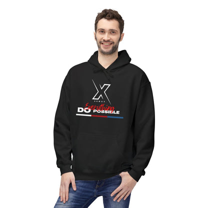 URMAX™ Motivational Fleece Hoodie – “Do Everything Possible”