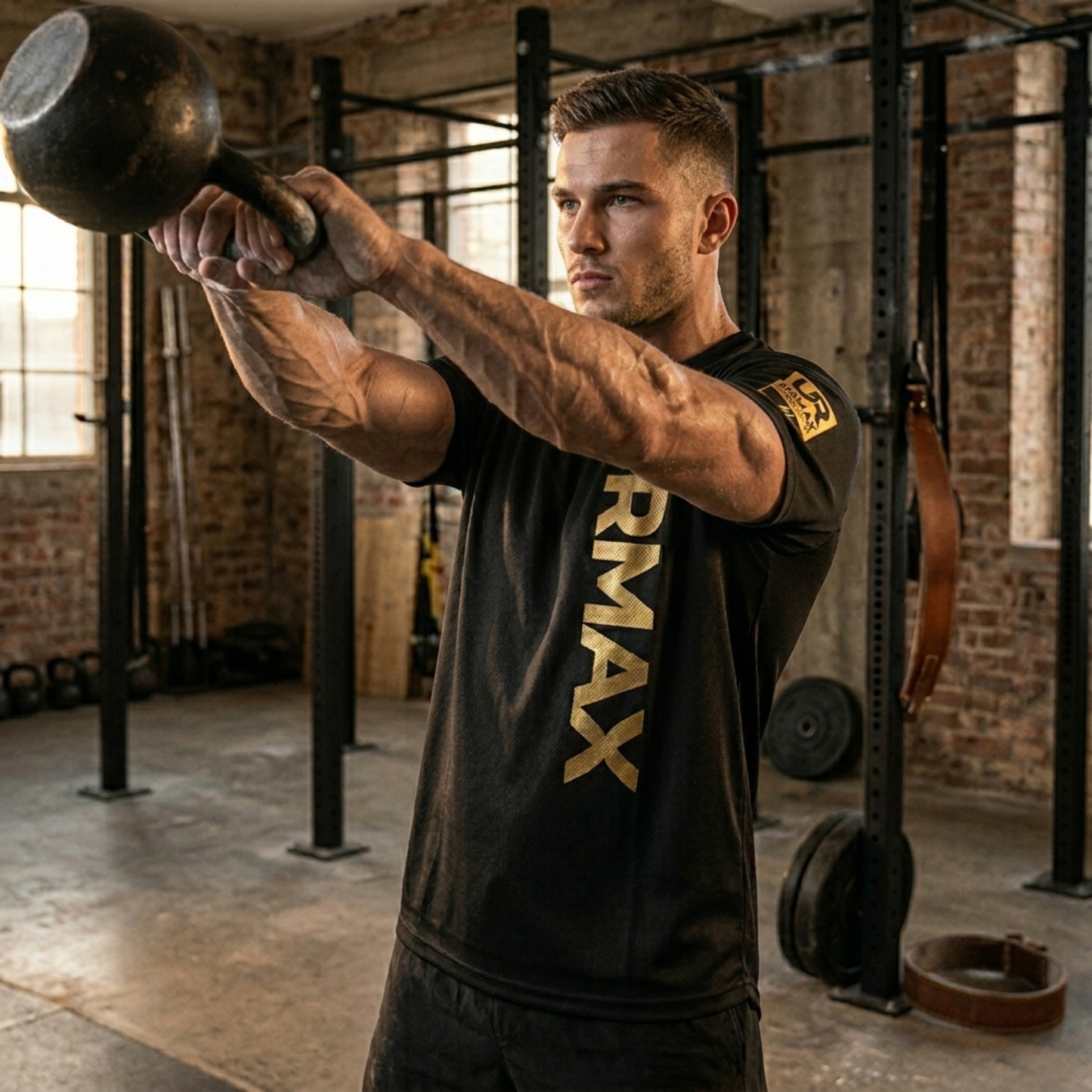 URMAX PRO PERFORMANCE | Elite Gold Edition T-Shirt