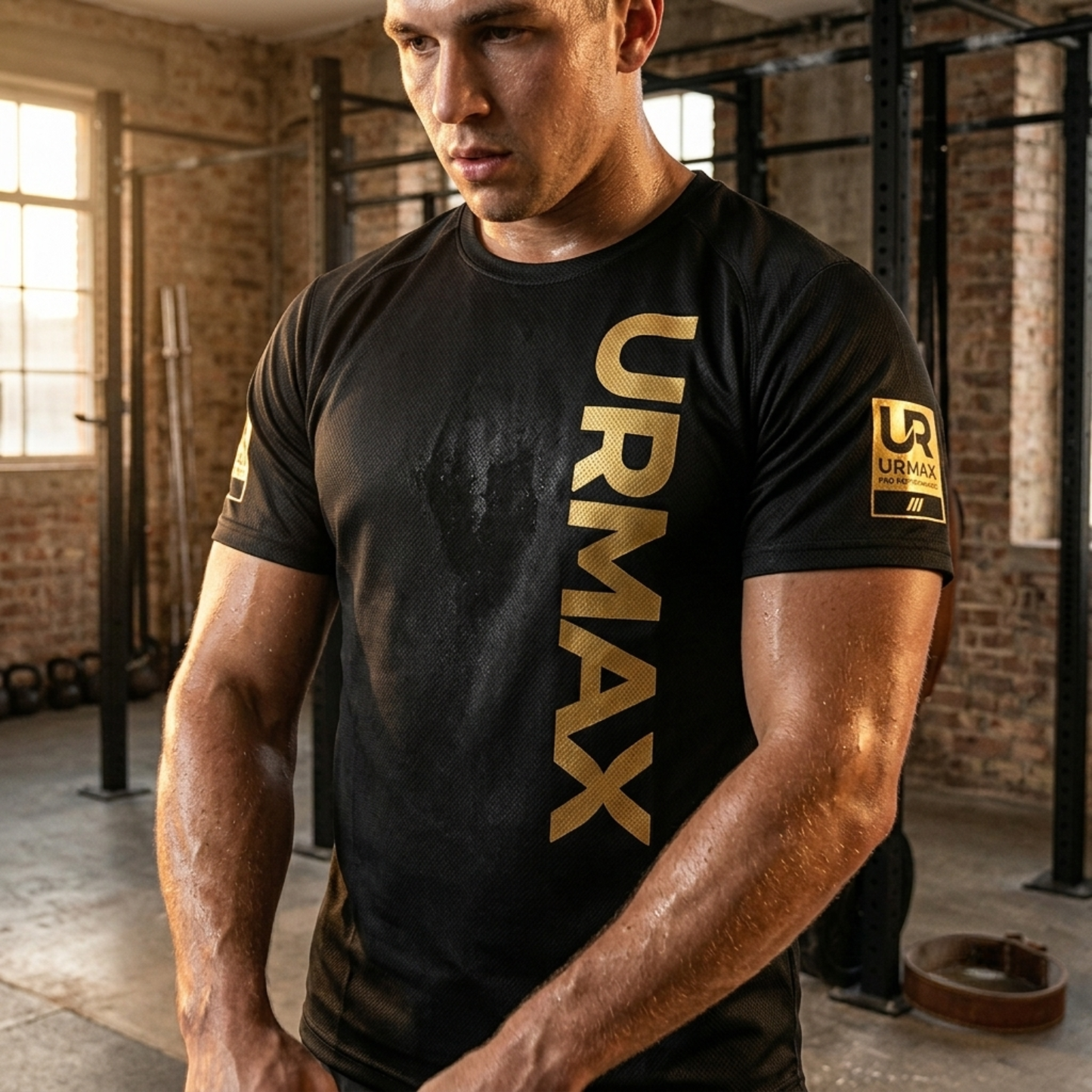 URMAX PRO PERFORMANCE | Elite Gold Edition T-Shirt