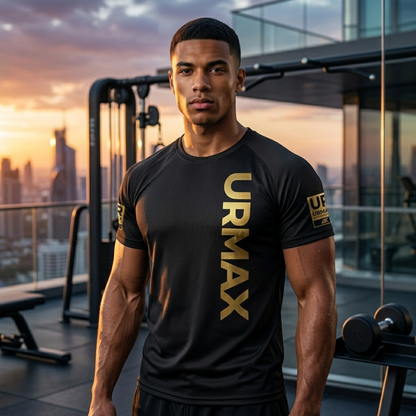 URMAX PRO PERFORMANCE | Elite Gold Edition T-Shirt